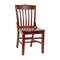 Emma and Oliver School House Back Wooden Restaurant Dining Chair